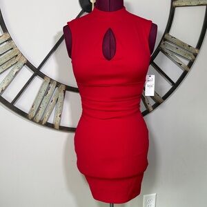 Guess Red Sleeveless Dress NWTS